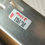 Smart Fortwo 450 cauruļveida rāmis, aizmugurējās durvis, stikla rāmis Q0000631V012000000 OE