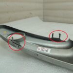 Smart Fortwo 450 facelift miglas lukturu apdare, sudraba, Q0001726V003C26L00, oriģinālā detaļa (OE)