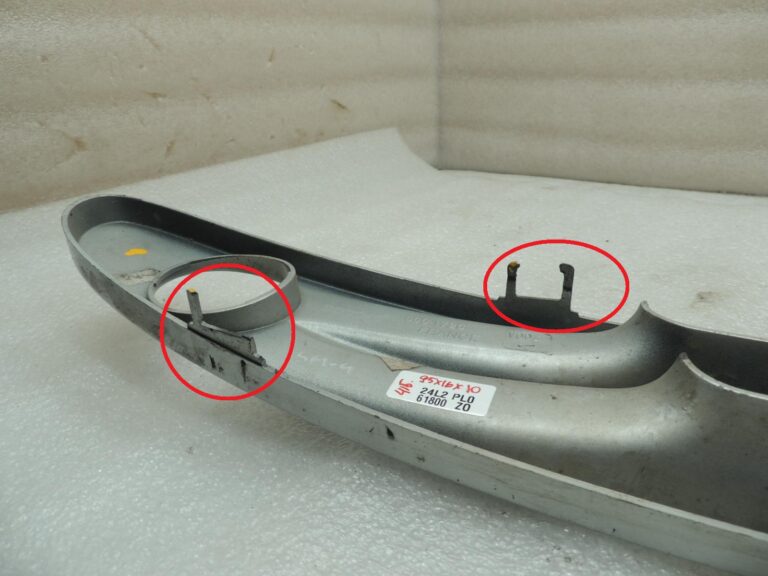 Smart Fortwo 450 facelift miglas lukturu apdare, sudraba, Q0001726V003C26L00, oriģinālā detaļa (OE)
