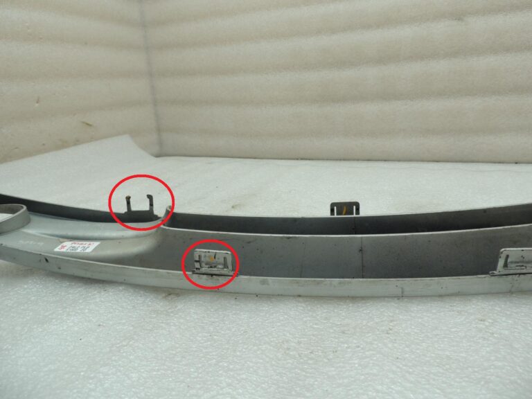 Smart Fortwo 450 facelift miglas lukturu apdare, sudraba, Q0001726V003C26L00, oriģinālā detaļa (OE)