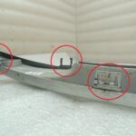 Smart Fortwo 450 facelift miglas lukturu apdare, sudraba, Q0001726V003C26L00, oriģinālā detaļa (OE)