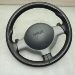 Smart Fortwo 450 Roadster 452 sporta stūre ar ādas apdari un pārnesumu pārslēgšanas svirām Q0008772V004C72W00