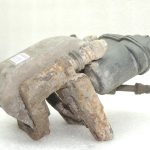 BMW G30 G31 aizmugurējā labā bremžu kluča servodzinēja kronšteins 34216870576 6870576 OE