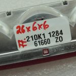 Fiat Doblo 263 Opel Combo D Trešais bremžu lukturis Papildu bremžu lukturis 51810676 OE