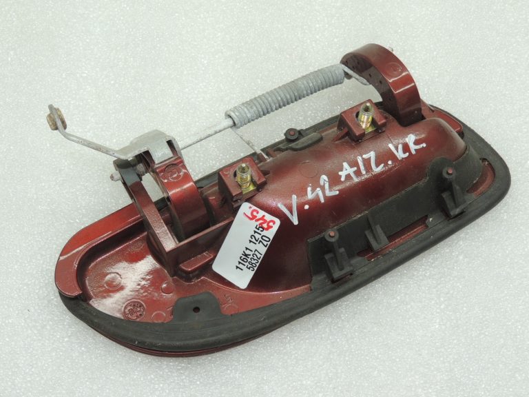 Volvo V70 II Ārējais aizmugurējo kreiso durvju rokturis RED PEARL 9187667