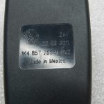 Volkswagen Golf VI oriģinālā drošības jostas sprādze priekšējā kreisā 1k4857755m