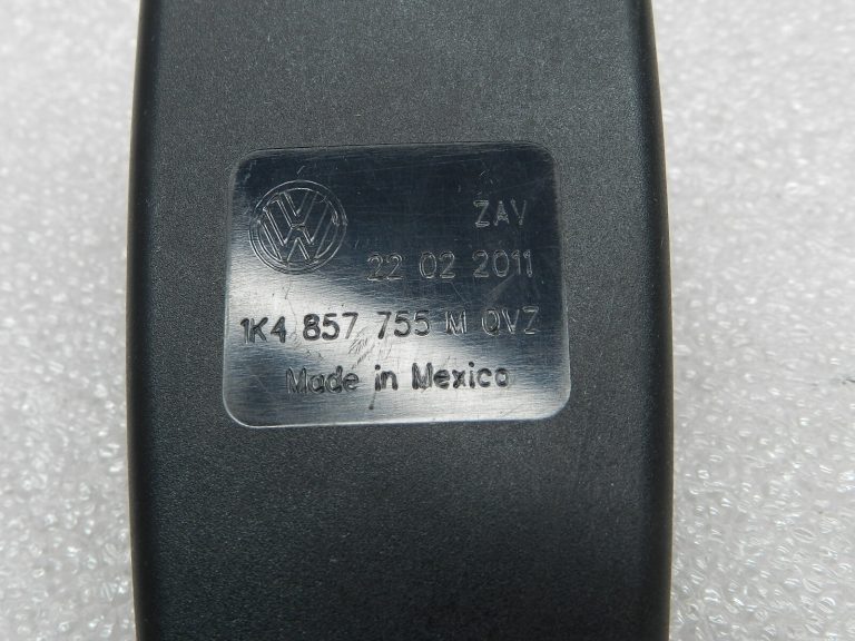 Volkswagen Golf VI oriģinālā drošības jostas sprādze priekšējā kreisā 1k4857755m