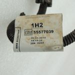 Opel Zafira C 2.0CDTi F40 motora elektroinstalācijas instalācija eļļas līmeņa un kloķvārpstas sensors 55577039