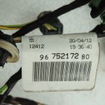 Peugeot 508 W23 Durvju instalācija aizmugurējā kreisā labā 6598HW