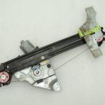 Peugeot 508 I W23 Aizmugurējā labā stikla regulators 9224H9