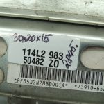 Suzuki Grand Vitara III drošības modulis instrumentu paneļa pasažiera labajā pusē