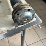 OEM Ford Ranger P375 TKE Kardāna priekšējā vārpsta 2474857, JB3G-4A376-DC
