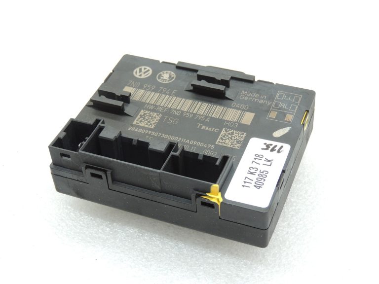VW Sharan II 7N Aizmugurējo labās puses durvju vadības bloks 7N0959794E 7N0959795A 7N0959794L
