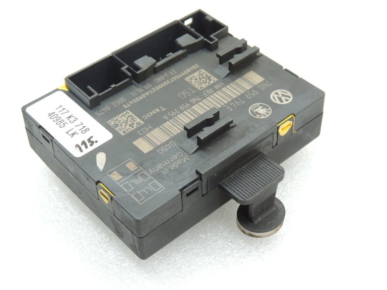 VW Sharan II 7N Aizmugurējo labās puses durvju vadības bloks 7N0959794E 7N0959795A 7N0959794L