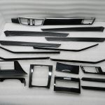Mercedes E W212 Oriģinālais dekoratīvo līstīšu komplekts melns KRATZER!!!