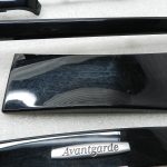 Mercedes E W212 Oriģinālais dekoratīvo līstīšu komplekts melns KRATZER!!!
