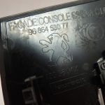 Peugeot 508 W23 apdares panelis pārnesumu svira centrālā konsole Piano Black