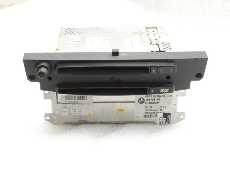 BMW 5. sērijas E60 vadības bloks CCC CD Radio Professional Navigācijas sistēma 9138436