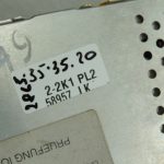 BMW 5. sērijas E60 vadības bloks CCC CD Radio Professional Navigācijas sistēma 9138436