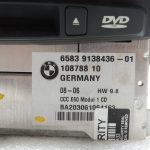 BMW 5. sērijas E60 vadības bloks CCC CD Radio Professional Navigācijas sistēma 9138436