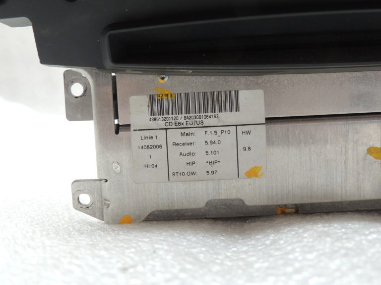 BMW 5. sērijas E60 vadības bloks CCC CD Radio Professional Navigācijas sistēma 9138436