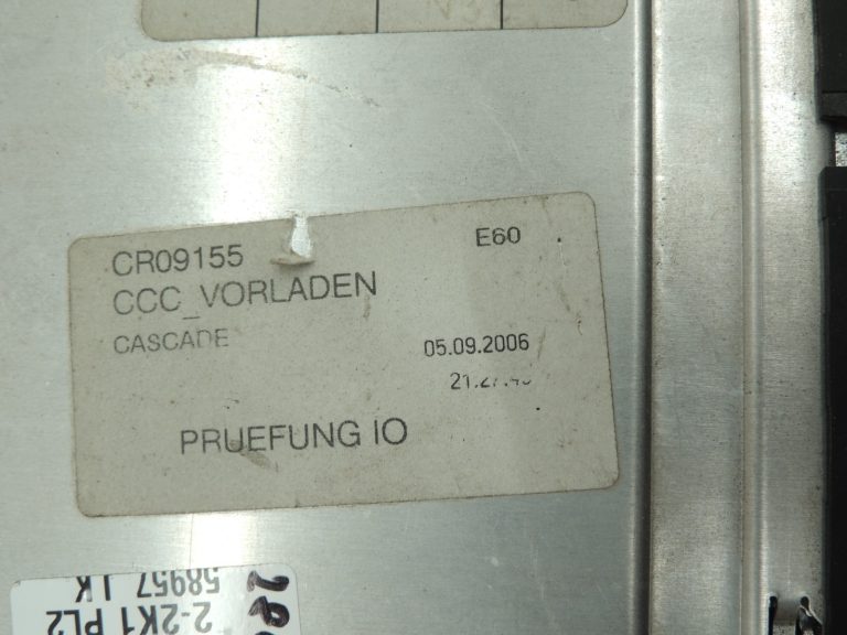 BMW 5. sērijas E60 vadības bloks CCC CD Radio Professional Navigācijas sistēma 9138436