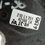 Nissan X-Trail T32 1,6DCi R9M Augstspiediena sūkņa iesmidzināšanas sūknis 167008960R 044501040