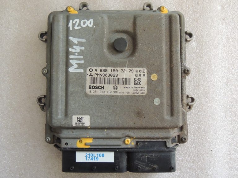 Mitsubishi Colt Z30 1.5 DI-D OM639.939 Motora vadības bloks 0281013498 MN903093