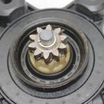 Renault Scenic/ Megane III Aizmugurējā kreisā loga regulatora motors 827310166R