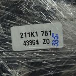 Opel Zafira B durvju vadu instalācija priekšējā labā LHD pasažiera pusē 13158703