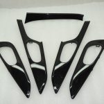 Nissan Qashqai J11 instrumentu paneļa durvju līstes komplekts Charcoal G