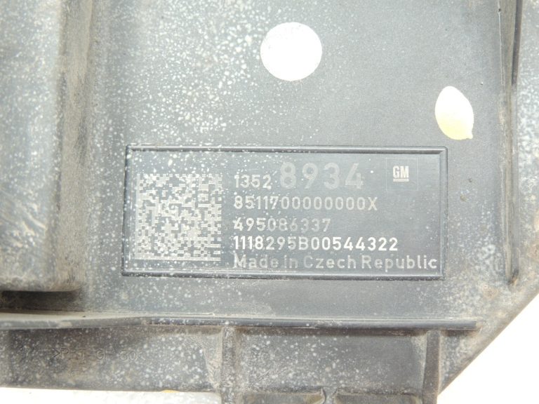 Opel Insignia B Vadības bloks B15SFL D15SFL B15SFT D15SFT B20NFT D20NFT 13528934