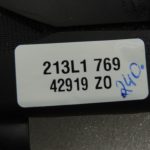 Toyota Avensis T27 Aizmugurējā drošības jostas sprādze, labajā pusē 7338005040C1