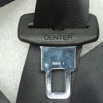 Toyota Avensis T27 Aizmugurējā centrālā drošības josta 7335005061C1