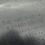 Suzuki Liana aizmugurējo durvju apdare Moab Red Metallic 83940-54G00-ZY8