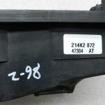 Opel Zafira B oriģinālā drošinātāju kārba Drošinātāju kārbas atbalsts