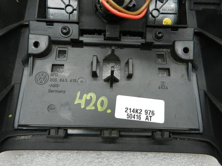 Volkswagen Passat Oriģinālā aizmugurējā ventilācijas restīte 3C0864376F