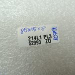 OEM VW Tiguan 5N durvju gumijas logu vadotne aizmugurējā kreisā 5N0839431H