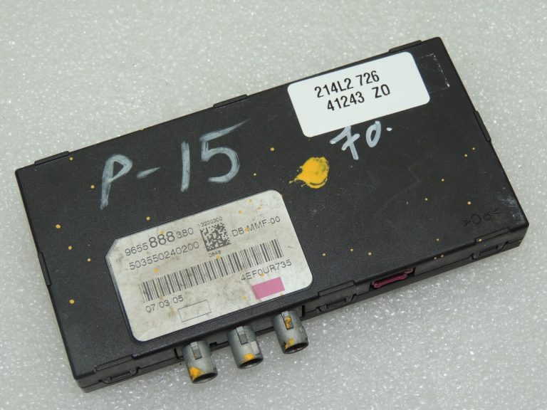 Peugeot 407 antenas pastiprinātājs 6561EC 9655888380
