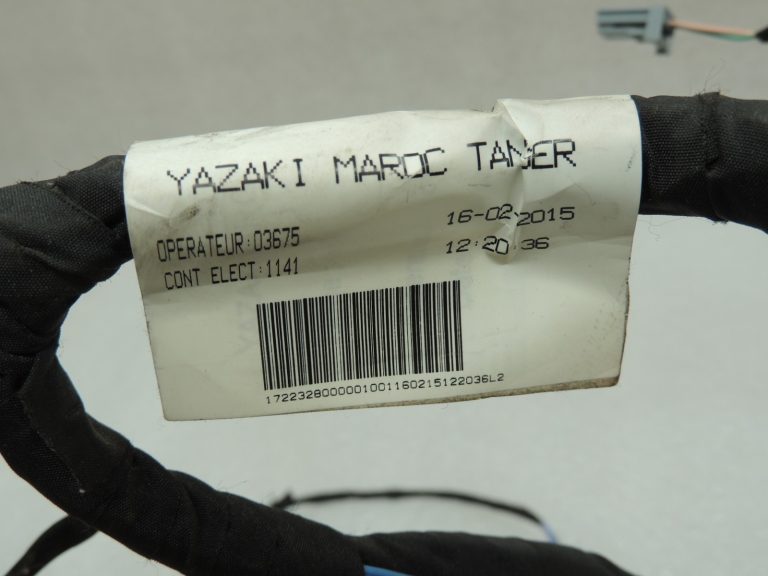 OEM Renault Espace V JFC elektroinstalācijas siksna priekšējam sēdeklim pa kreisi 870691501R