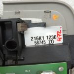 Volvo S80 salona jumta apgaismojums, pelēks 9178934, 9483960