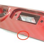 OEM Volvo S80 I Aizmugurējais ārējais rokturis RUBY RED PEARL 8663760