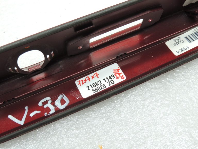 OEM Volvo S80 I Aizmugurējais ārējais rokturis RUBY RED PEARL 8663760