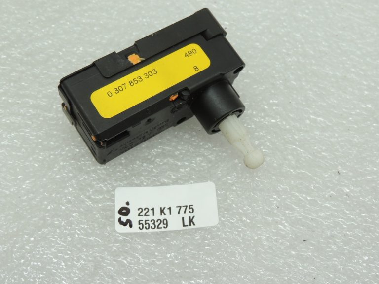 Priekšējo lukturu LWR priekšējo lukturu izlīdzināšanas servomotors Bosch 0307853303