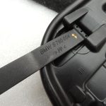 BMW 5. sērijas F10 F18 bagāžnieka vāka pārsegs melns 51497204372