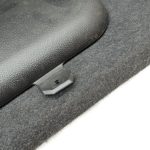 BMW 5. sērijas F10 F18 bagāžnieka vāka pārsegs melns 51497204372