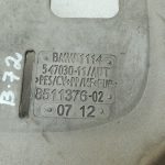 Oriģinālais BMW F07 F10 F11 dīzeļdzinējs N47 Akustiskais motora pārsegs 8511376 11148511376