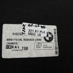 BMW 5. sērijas F10 F18 bagāžnieka sānu paneļi kreisajā pusē 51479177139 9177139
