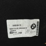 BMW 5. sērijas F10 F18 bagāžnieka sānu paneļi labajā pusē 51479163194 9163194
