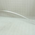 Oriģinālā BMW 5. sērijas F10 aizmugurējā labā durvju līstes augšējā hroma daļa 51357182300 7182300